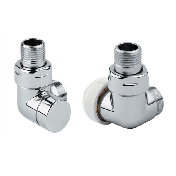 Thermostatic corner angle radiator Valves