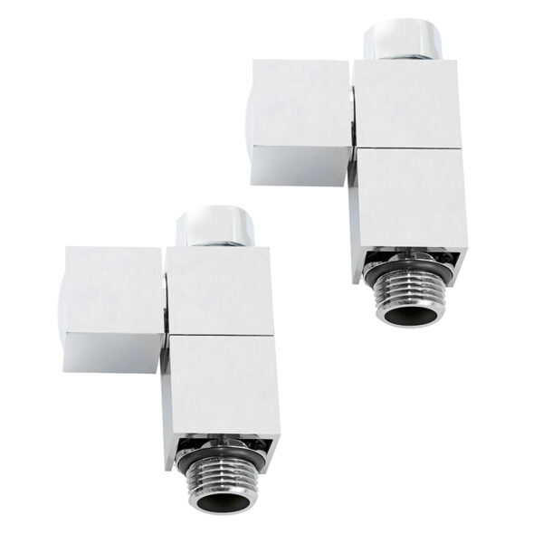 Cubic straight manual radiator valves