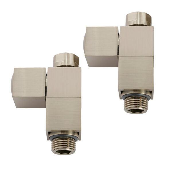 Cubic straight manual radiator valves