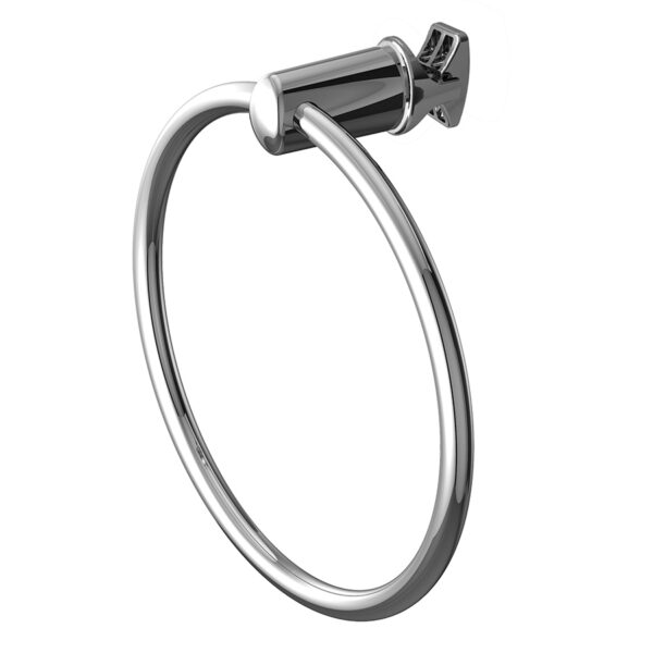 Clip-on towel ring bathroom accessories