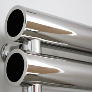 Attractive tube towel rail for bathrooms