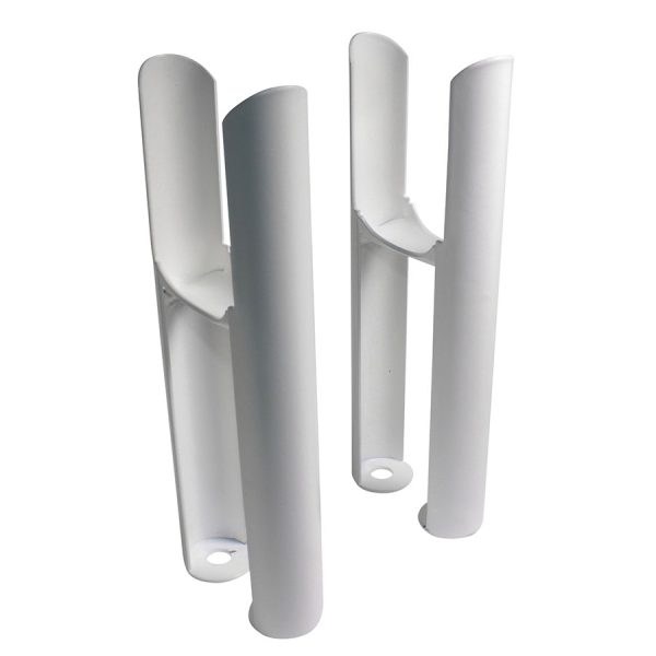 Column feet for 2 column radiators