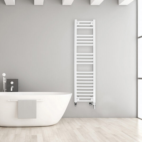 Modern bathroom towel rail