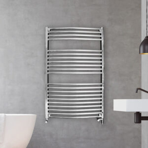 Modern bathroom towel rail