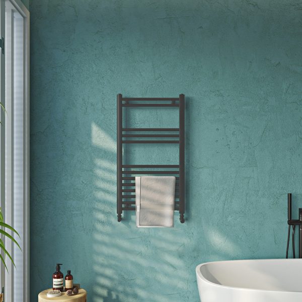 Modern bathroom towel rail