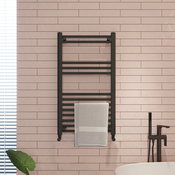 Modern bathroom towel rail