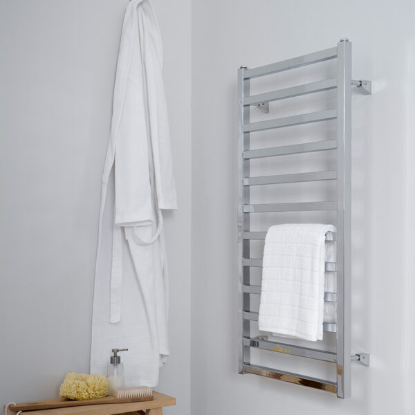 Modern bathroom towel rail