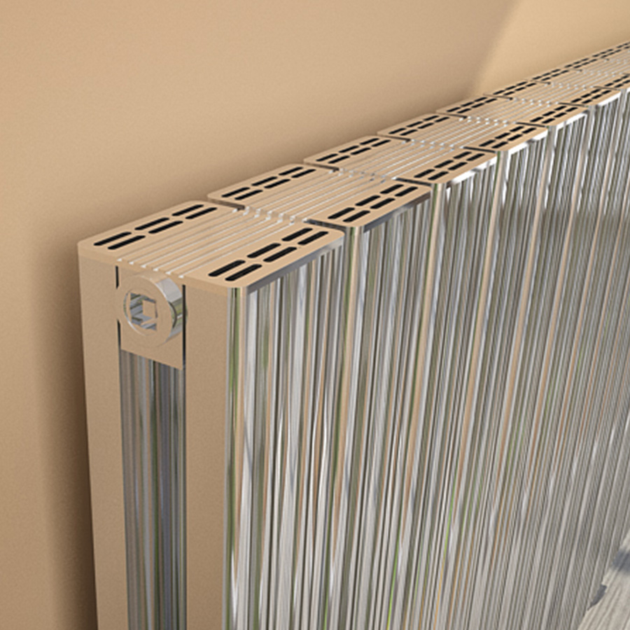 Aluminium radiator for living room