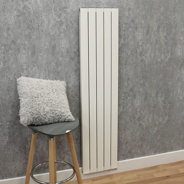 White radiator for living rooms and hallways