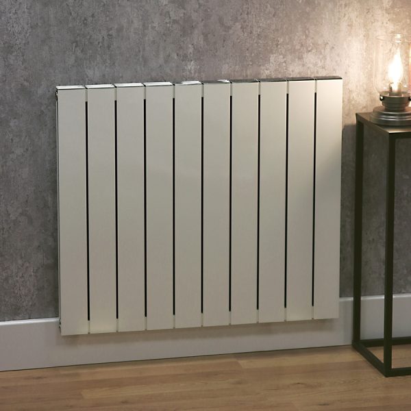 White radiator for living rooms and hallways