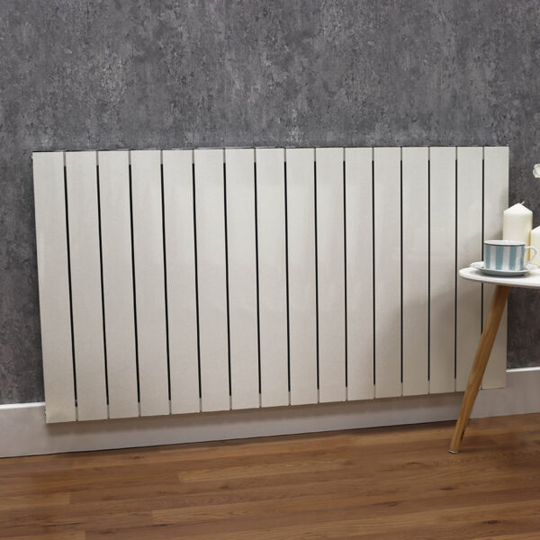 White radiator for living rooms and hallways