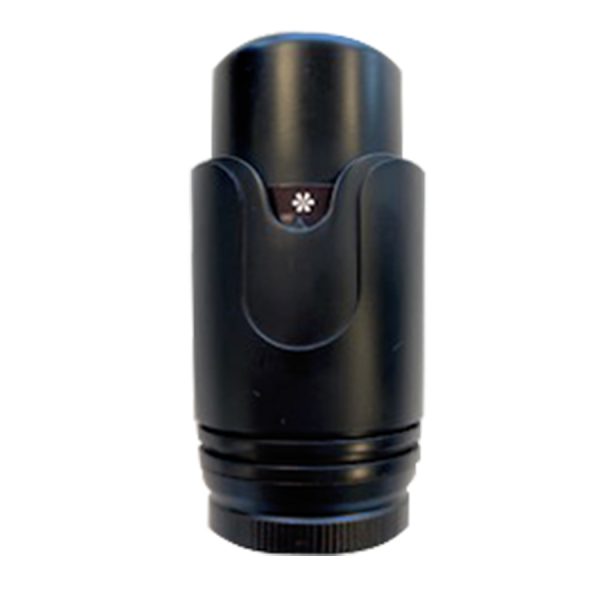 TRV Head – Matt Black RAL 9005