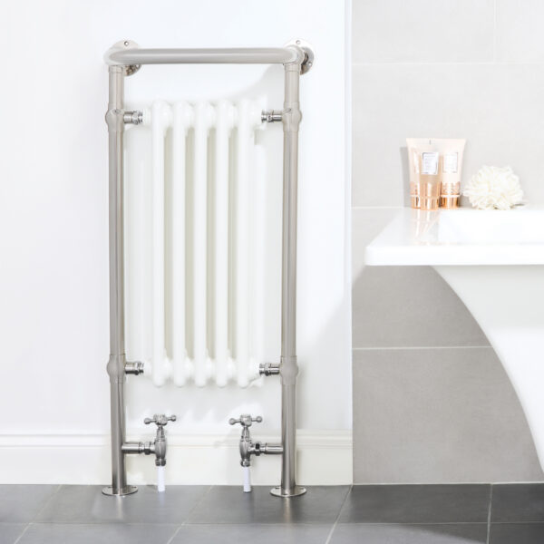 Ultraheat Buckingham 5BEP (Polished) radiator with towel rail